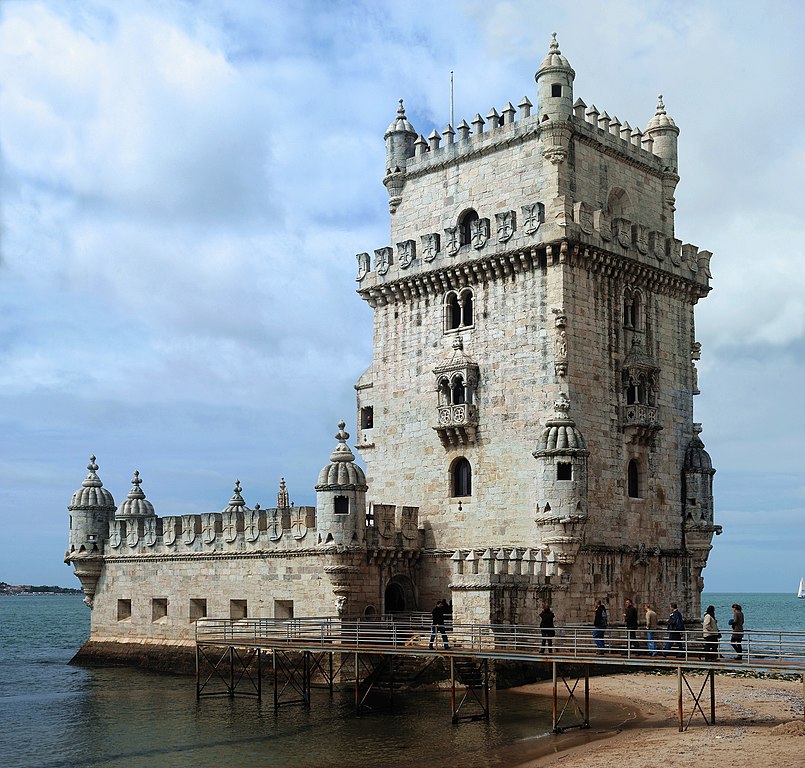 The Tower of Belém, Lisbon, Portugal.